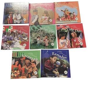 Holiday Celebrations Book Lot 8 Rourke Discovery Library Teach Ramadan Kwanzaa